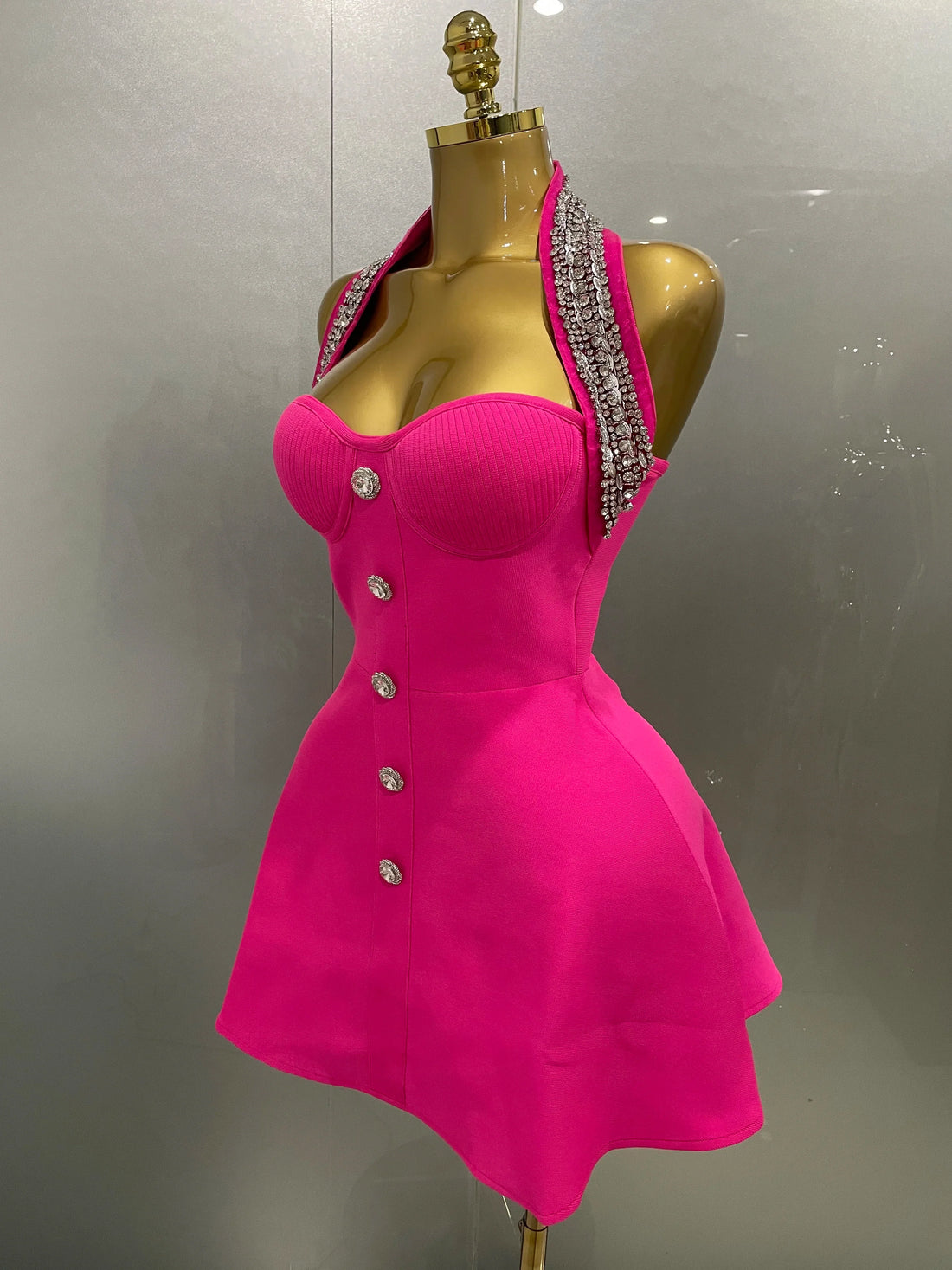 Women Black Sexy Off the Shoulder Shinning Crystal Bodycon Bandage Long Dress Gloves Elegance Celebrate Evening Party Dress Rose Red