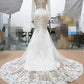 Mermaid Cut Wedding Dress Luxury New Collection Wedding Dresses for Women Bride Robe Brides Party Formal Female Guest