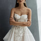 Gaun pengantin mini seksi a-line bunga renda kekasih gaun pengantin tanpa lengan wanita jubah de perkahwinan parti perkahwinan