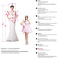 Boho 3D Flower Wedding Suknie ślubne linia seksowna kobieta z ramion ukochana formalna elegancka sukienki panny młodej vestidos de novia