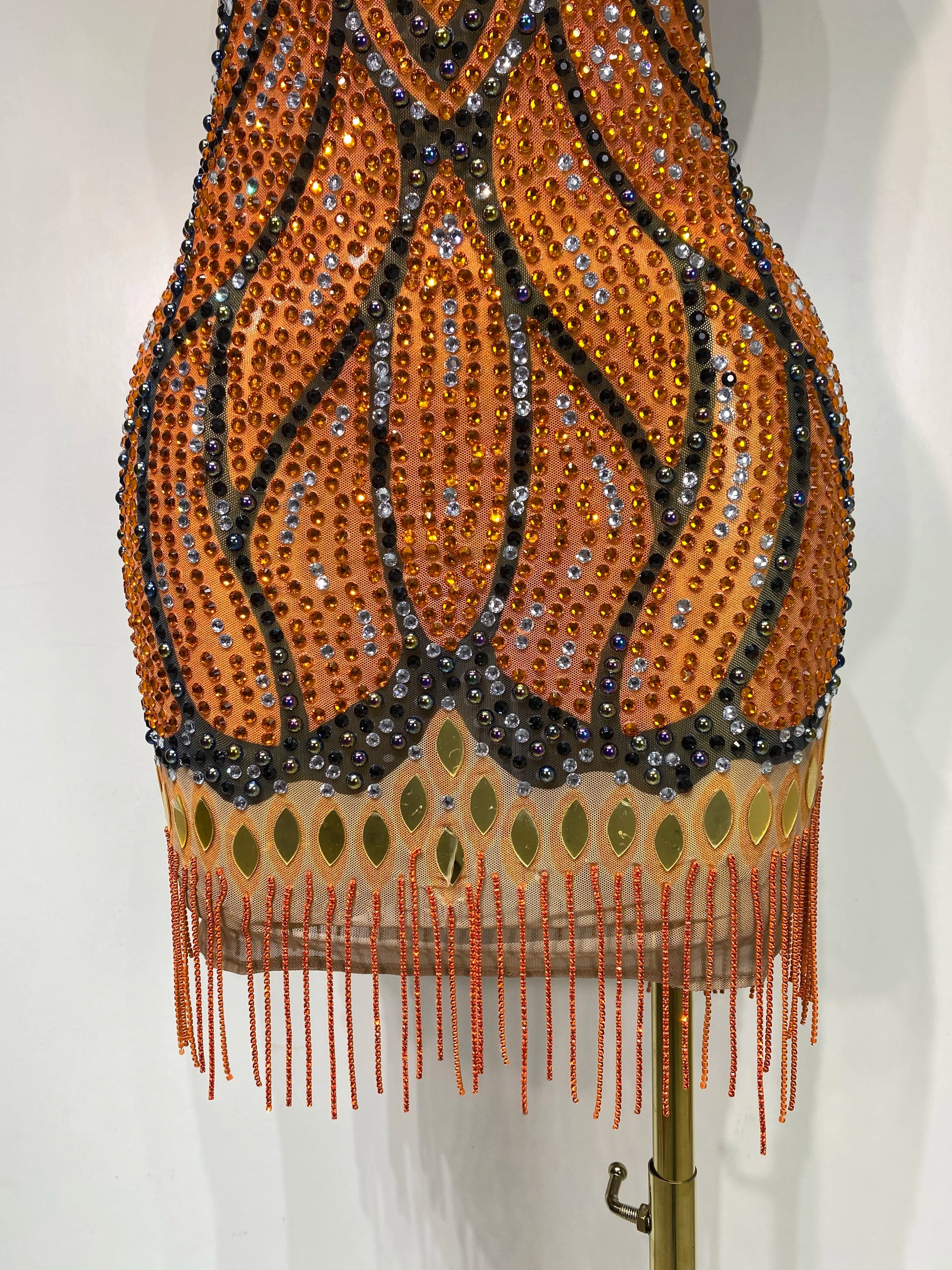 Sparkly Rhinestones Mesh Short Dress Sexy Sleeveless Luxury Birthday Evening Party Gown Performance Singer Stage Outfit