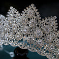 Bridal Tiaras Hair Accessories Luxury Full Zircon Wedding Crowns Diadem Headdress Baroque Brides Party Tiara Crown For Women