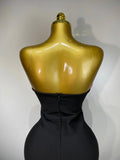 Women Sexy Strapless Backless Flower Patchwork Maxi Long Bandage Dress Elegant Evening Club Luxury Birthday Party Dresses