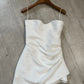 White Arm Tie Cocktail Dress,custom style,graduate,Bar mitzvah,reunion