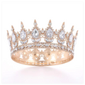 Princess Queen Crowns For Women Wedding Bridal Headdress Baroque Round Tiaras Crowns For Pageant Birthday Party Hair Jewelry as pic 6
