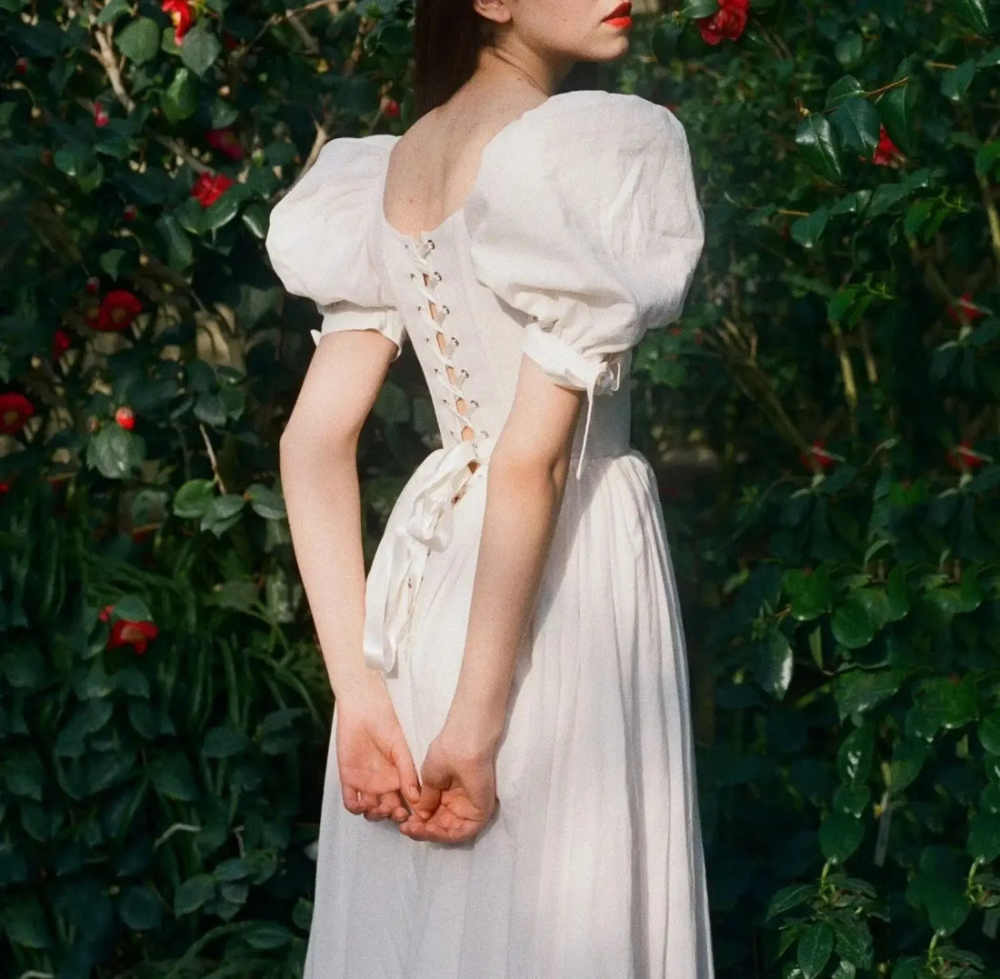 Puff Sleeves Long Wedding Party Dress Party Evening Elegant Luxury Celebrity Formal Dresses for Prom Graduation Gown 8