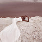 Vestidos de novia de sirena simples, vestido de novia de playa sin mangas sin tirantes, vestidos de novia minimalistas 