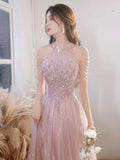 Elegant Dresses for Women Evening Dress Robe Prom Gown Formal Party Long Luxury Customized Occasion Wedding Women's Pink