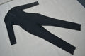 Women'S Bandage Pencil Jumpsuit V-Neck Long Sleeved Tight Black Waistband Design+Jumpsuit Evening Party Jumpsuit