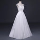 Robe de mariée en Satin blanc, élégante, en dentelle brodée, robes de soirée formelles d'été pour femmes, Sexy, dos nu, longue robe de soirée de mariage