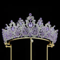 Crystal Queen Crowns For Women Princess Bridal Tiara Crown For Wedding Pageant Headpieces Bride Party Prom Hair Jewelry Diadem as picture 3