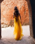 Summer Women Sexy Halter Chiffon Loose Long Dress Beach Style Vacation Casual Birthday Party Outfit Vestido