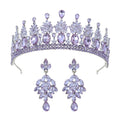 Baroque Crowns For Queen Women Crystal Princess Bridal Tiara Crown Wedding Hair Accessories Pageant Prom Hair Jewelry Headdress as picture 3