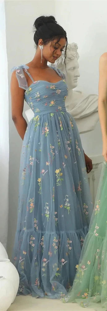 Long Luxury Evening Dresses for Prom Ladies Dresses for Special Occasions Elegant Luxury Evening Dress Ball Gown Customized Blue