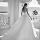 Hochzeitskleid Satin Schatz Ballkleid Rückenfrei mit Reißverschluss Brautkleid appliziert eine Schulter für Frauen, um es zu messen, um zu messen