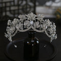 Wedding Hair Crowns For Bride Hair Accessories Princess Queen Bridal Tiara Crown For Pageant Women Party Prom Wedding Headdress as picture 1
