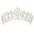 Luxury Princess Crowns For Women Crystal Queen Bridal Tiara Crown For Wedding Bride Headpiece Party Prom Hair Jewelry Diadem as picture 3