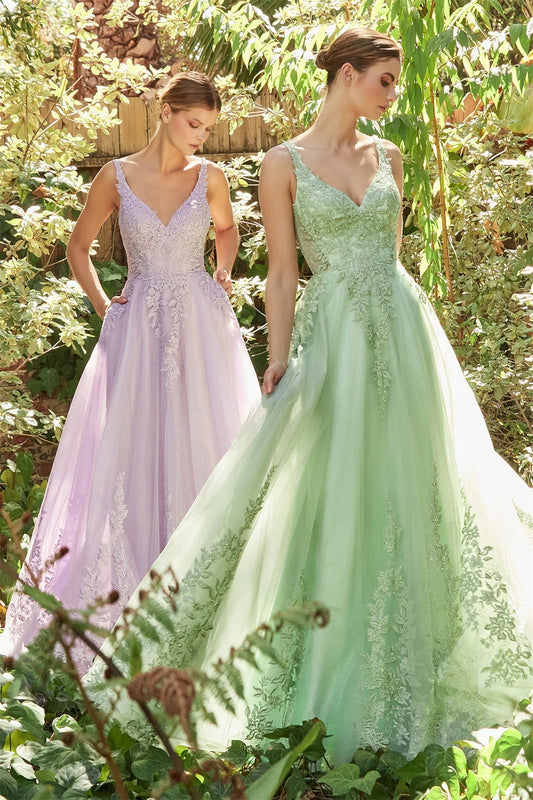 Princess Lace Embroidery Prom Dresses Tulle A-line Evening Dress Lace Up Back فستان سهرة Sweet Robe De Soirée