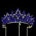 Crystal Queen Crowns For Women Princess Bridal Tiara Crown For Wedding Pageant Headpieces Bride Party Prom Hair Jewelry Diadem as picture 1