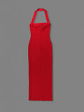 Sexy Women Maxi Dress Fashion Slips Sleeveless Bodycon Off Back Long Bandage Dress Celebrity Cocktail Evening Party Vestido