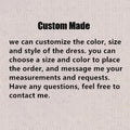 Prom Party Cocktail Evening in Dresses for Women Party Wedding Evening Graduation Dress Luxury Dress Birthday Customized custom colors