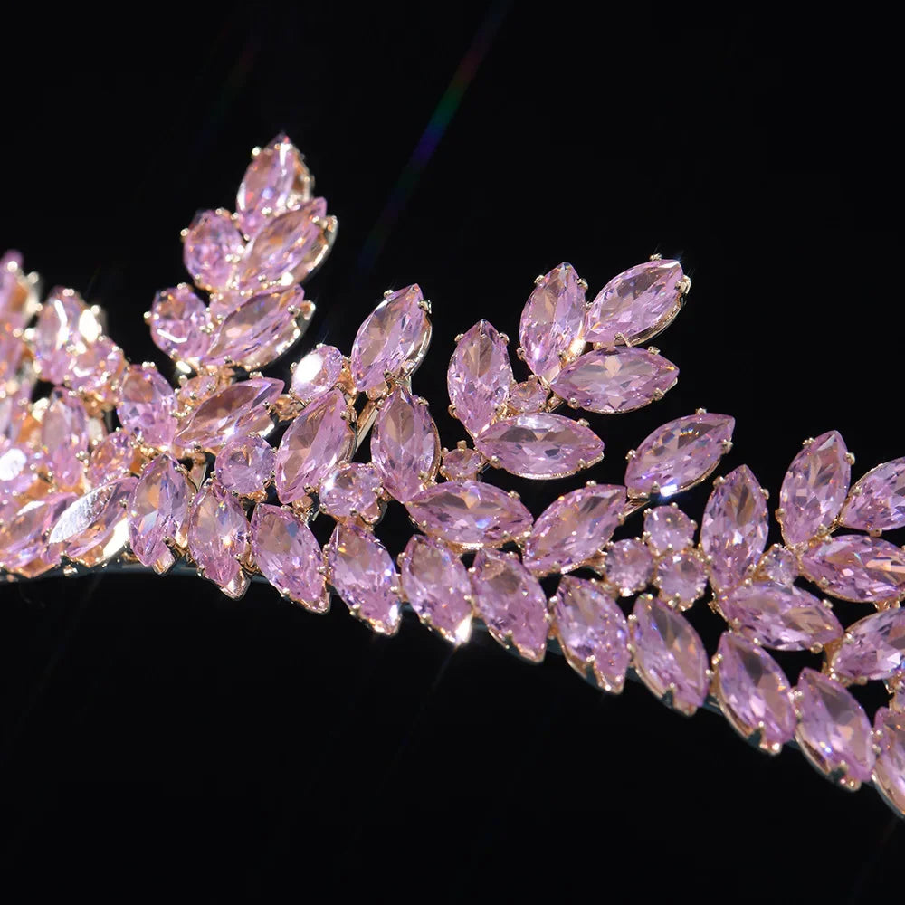 Crystal Crowns For Women Girl Princess Bridal Tiara Crown Wedding Hair Accessories 15 Years Birthday Party Diadem Prom Headpiece