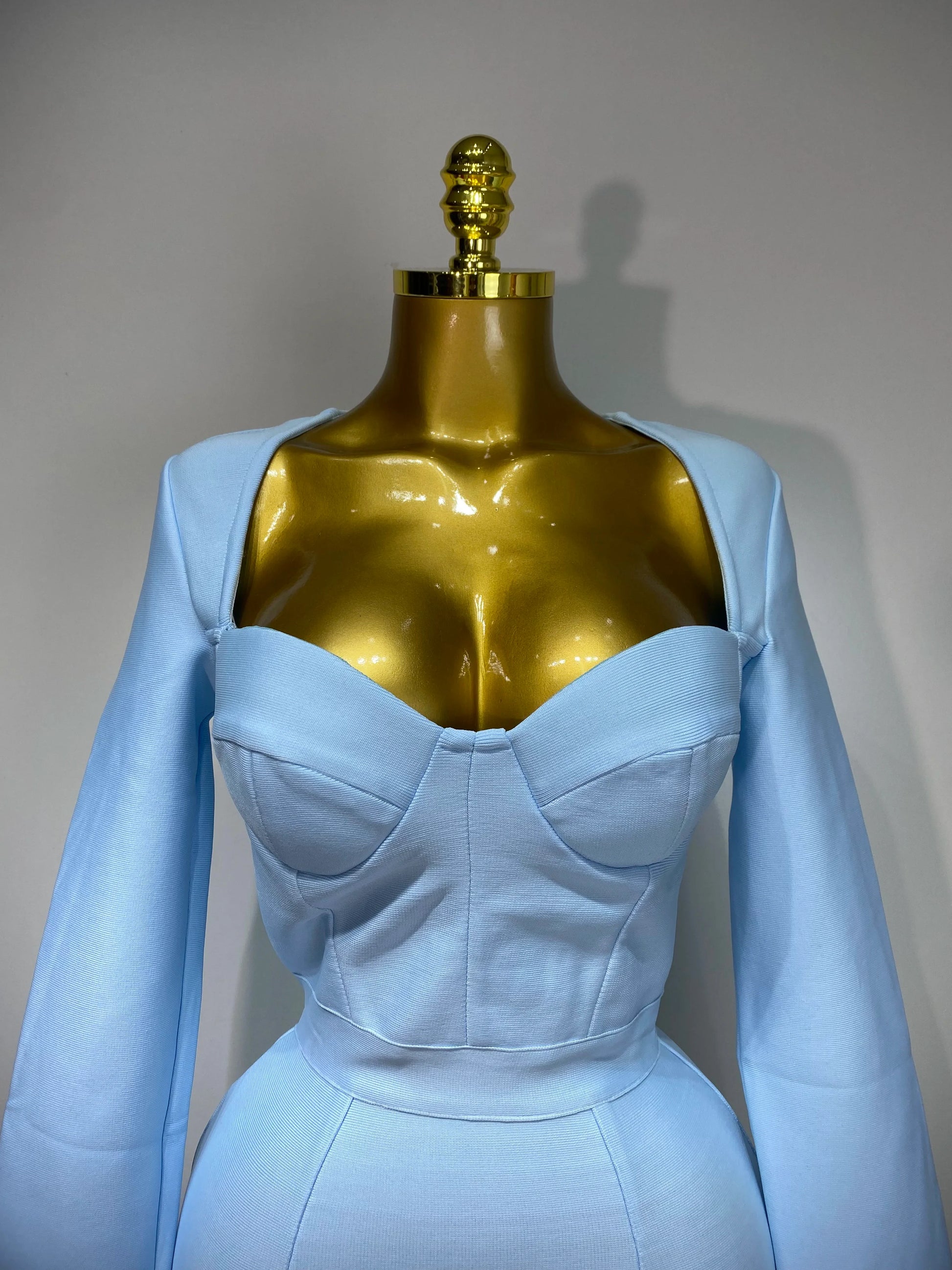 Women Fashion Sexy Long Sleeve Feathers Mini Bodycon Bandage Dress Elegant Evening Party Club Luxury Birthday Dresses