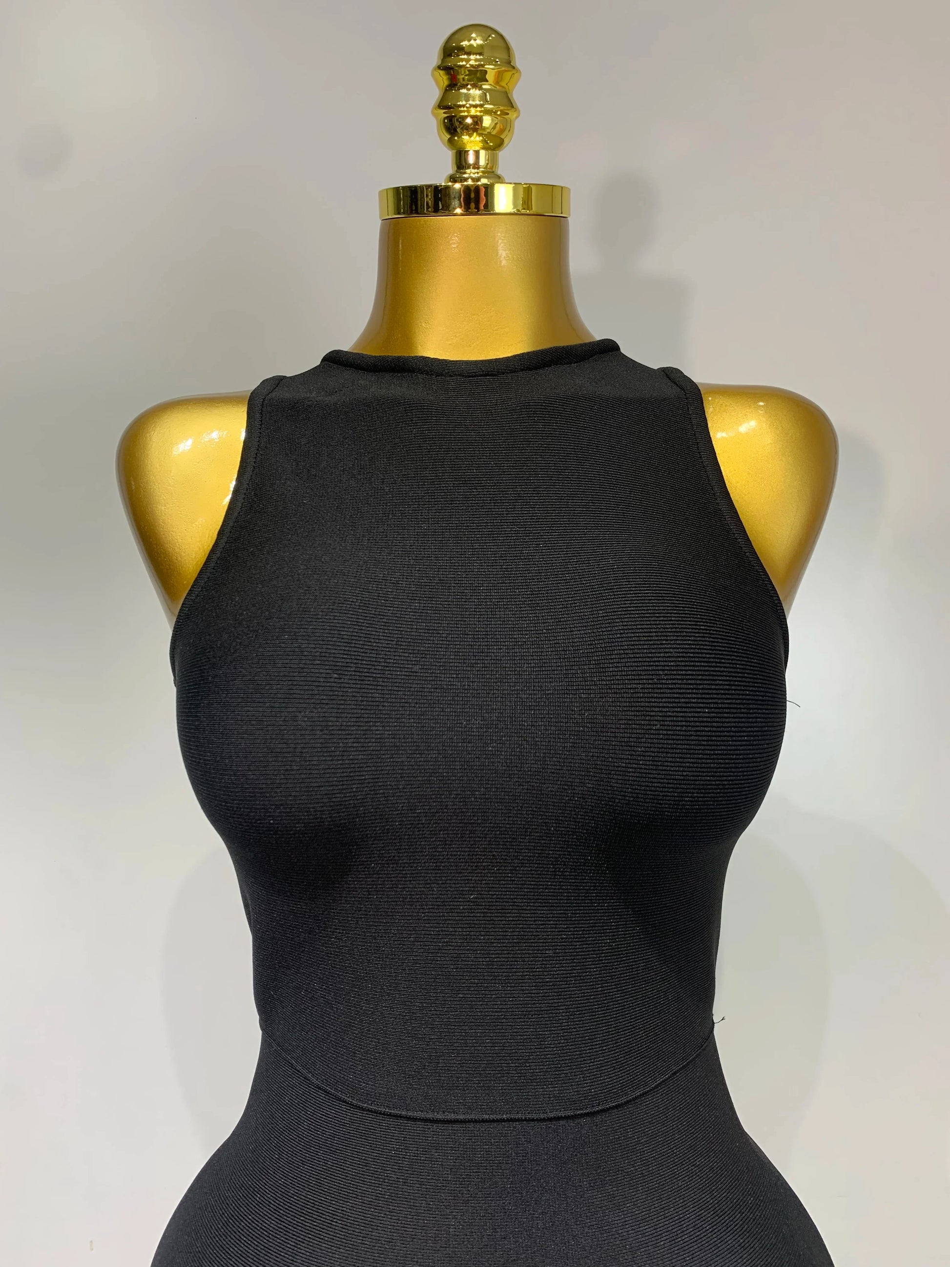 Women Fashion Celebrity Sexy Applique Black Long Bodycon Bandage Dress Elegant Evening Party Club Luxury Birthday Dresses