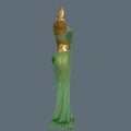Elegant Crystal Party Evening Gown Cocktail Long Dress Dinner Gown Women Costume Sexy Sparkly Rhinestone Club Party Dress Xigua