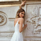 Simple Wedding Dress Spaghetti Strap A-Line For Women Customize To Measures Baridal Gowns Backless Elegant Robe De Mariee