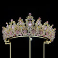Crystal Queen Crowns For Women Princess Bridal Tiara Crown For Wedding Pageant Headpieces Bride Party Prom Hair Jewelry Diadem as picture 4