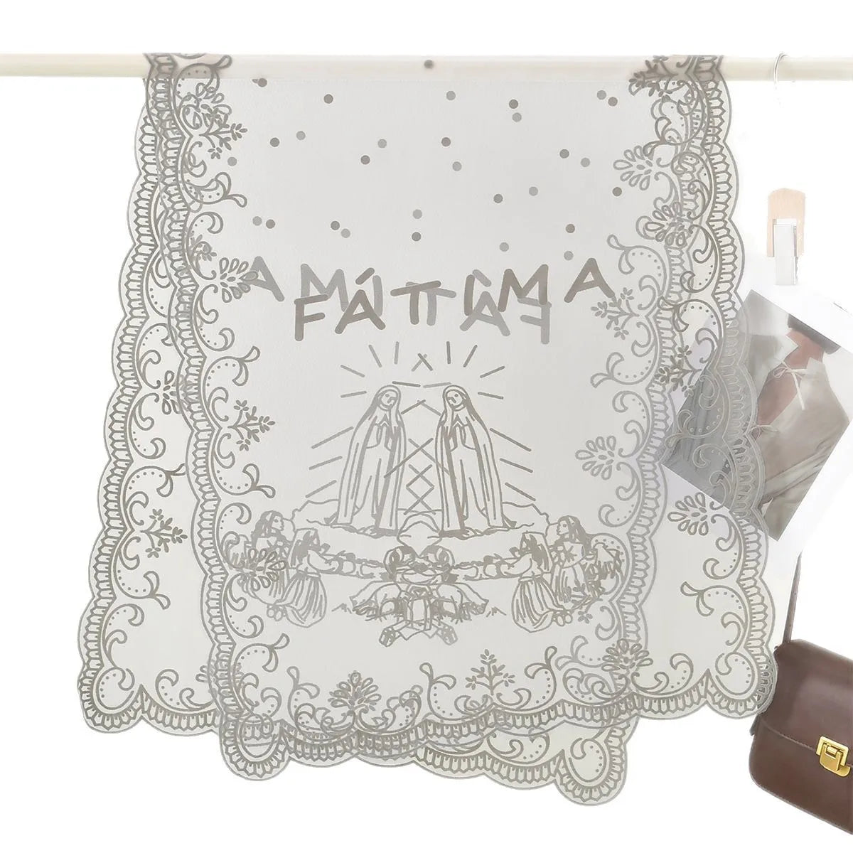 Lace Mantilla Veil For Church Spanish Church Head Covering Scarf Shawl For Women Black White Catholic Veils For Wedding Bride as pic 1