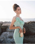 Summer Mint Green Sequins Spaghetti Strap Ankle Length Dress Graceful Woman Evening Party Dress Holiday Vocation Outfit