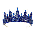 Baroque Queen Crowns For Women Crystal Princess Bridal Tiara Crown For Wedding Headpiece Paganrt Diadem Party Prom Hair Jewelry as picture 4