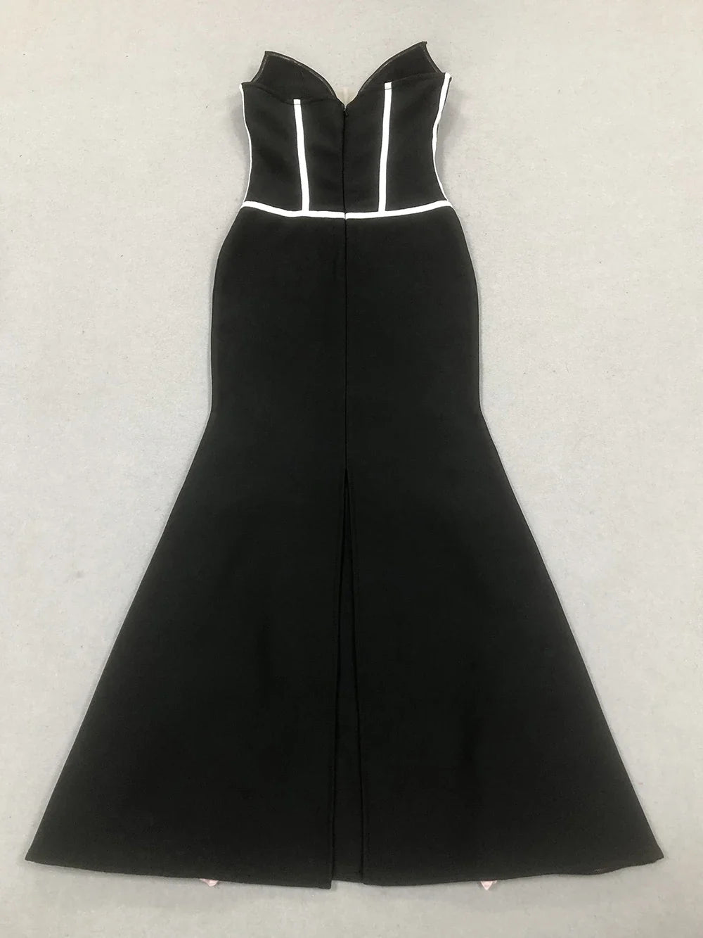 Sexy Off Shoulder 3D Flowers Bandage Mermaid Dresses Womens Strapless Evening Party Formal Long Dress Birthday Prom Vestidos
