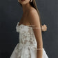 Sexy Mini A-Line Wedding Dresses Lace Flowers Sweetheart Sleeveless Bridal Gowns Women Robe De Marriage Wedding Party Dress