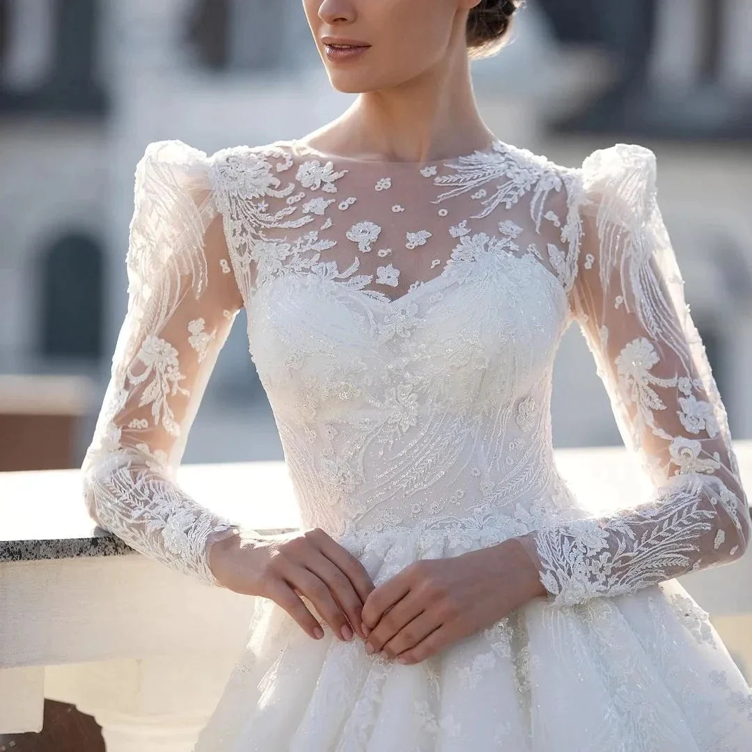 Abiti da sposa sexy squisiti abiti da damigella d'onore con pizzo squisito eleganti abiti da sera in stile principessa soffice