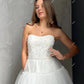 שמלות מסיבות חתונה קצרות של קו A-Line כלות מתוקה כלות שמלות מסיבות לנשים vestidos de novia תחרה שמלות קוקטייל