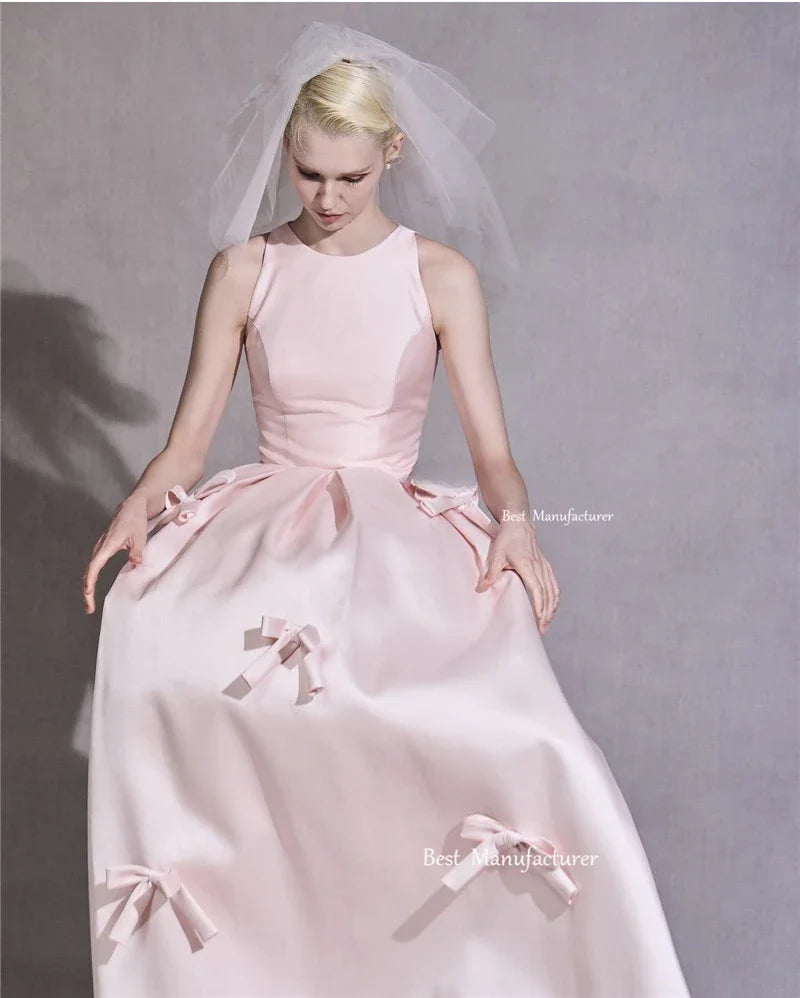 Prom Party Cocktail Evening Elegant Party Dresses for Women Luxury Woman Evening Dress Gown Robe Soiree Ball Gowns Customized Pink