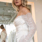 Großzügige Meerjungfrau Brautkleider von Schulterflecken Pailletten Bräute Kleider für Frauen Sweep Zug Vestidos de Novia