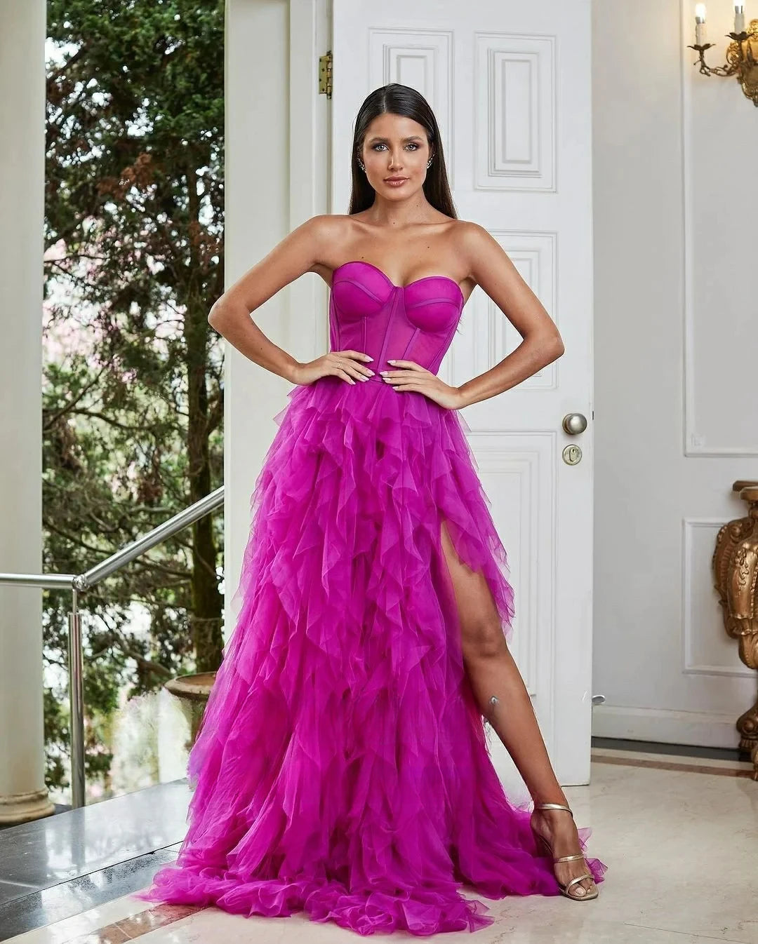 Prom Party Cocktail Evening Dresses Ball Gowns Custom Occasion Dresses Women Wedding Dress Elegant Long Dress Customized
