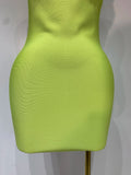 Women Celebrity Luxury Sexy Strapless Sparkly Diamond Cut Out Bodycon Bandage Dress Elegant Evening Club Party Birthday Outfit