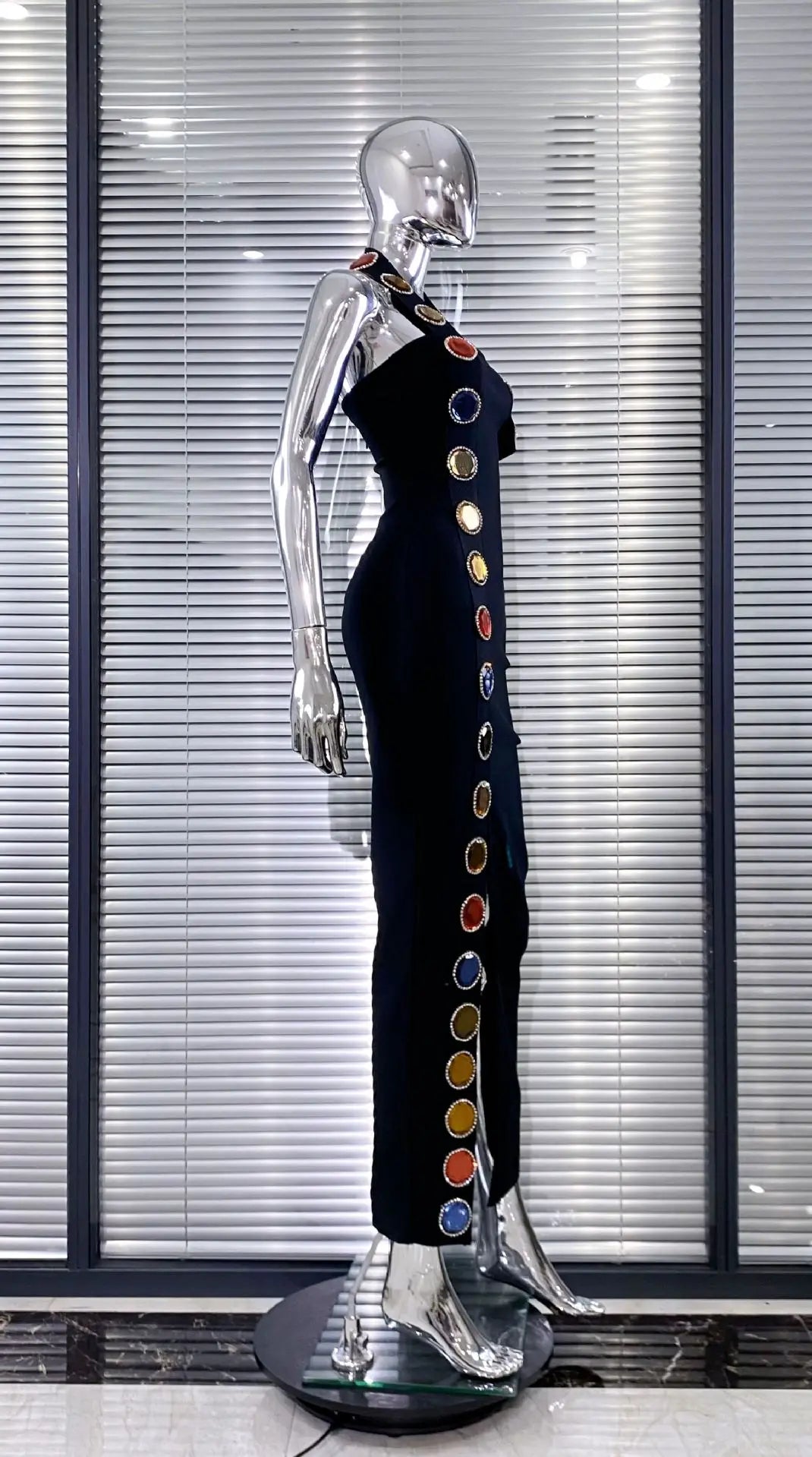 Women Sexy Halter Off the Shoulder Shinning Sequined Bodycon Long Bandage Dress Celebrate Evening Party Birthday Fashion Outfit