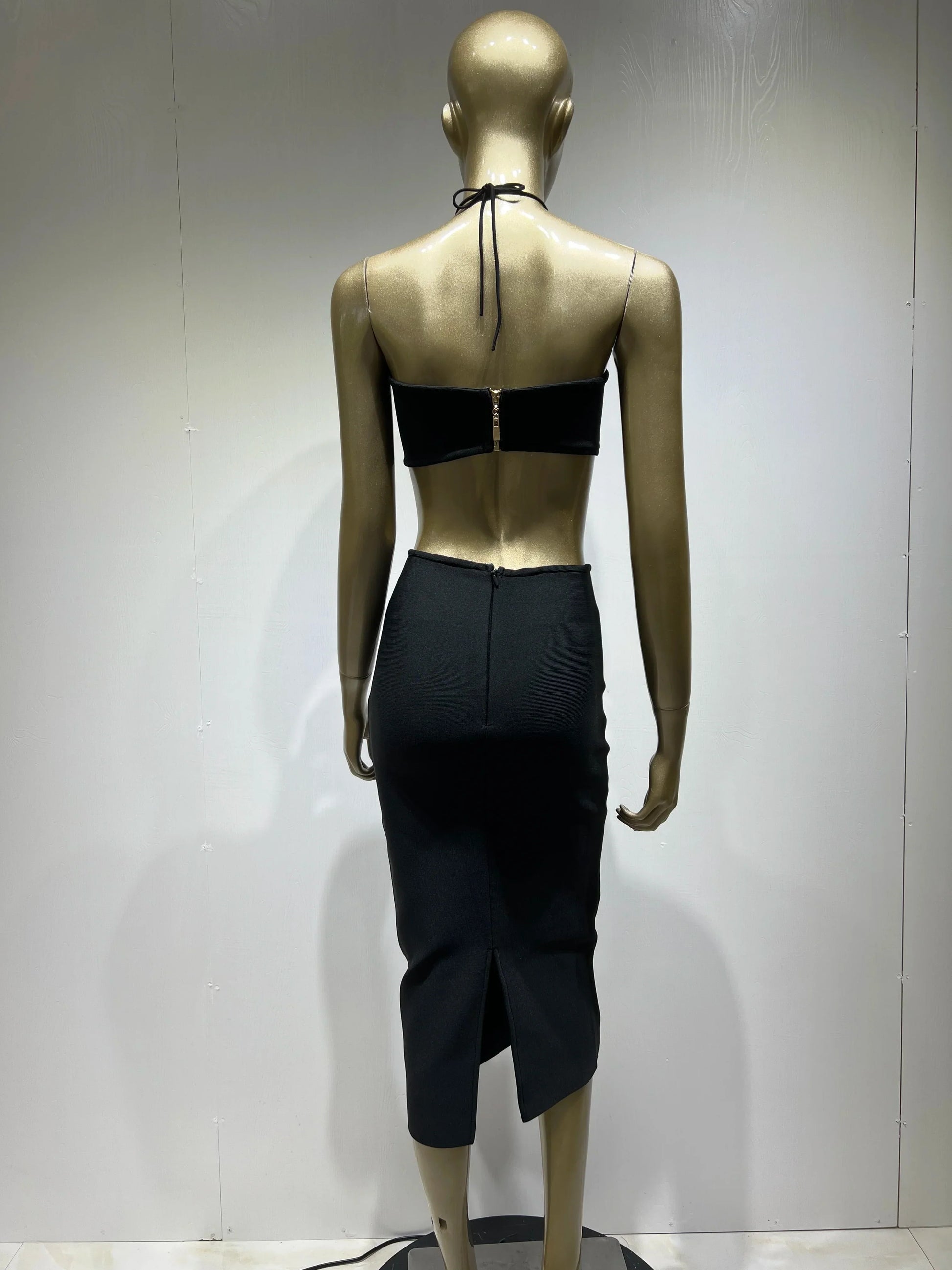 Summer 3D Flower Sexy Hollow Out Sleeveless Bodycon Black Long Dress Fashion's Sexy Woman Party Outfit Beach Party Vestido