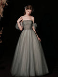 Prom Party Cocktail Evening in Dresses for Women Party Wedding Evening Graduation Dress Luxury Dress Birthday Customized GRAY