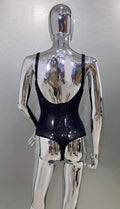 2 Color Woman Bodycon Body shaping Jumpbady Shapewear Evening Dress Under Wear Club Party Outfit Stage Performance Costume