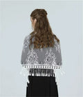 Lace Mantilla Church Veils Black White Spanish Musim Head Covering Shawl Scarf For Women Chapel Catholic Veils For Wedding Bride