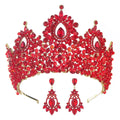 Baroque Crown For Queen Luxury Crystal Bridal Crowns And Tiaras For Wedding Hair Accessories Pageant Prom Hair Jewelry Headdress as picture 1