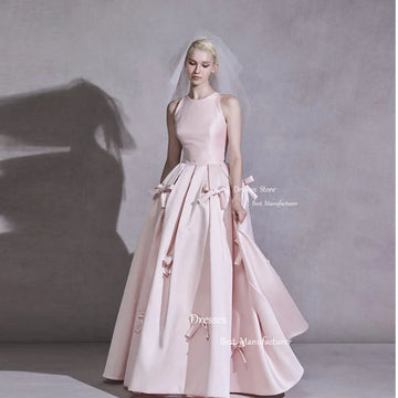 Prom Party Cocktail Evening Elegant Party Dresses for Women Luxury Woman Evening Dress Gown Robe Soiree Ball Gowns Customized Pink