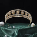 Princess Crowns For Women Girl Rhinestone Queen Bridal Tiara Crown For Wedding Bride Headdress Party Prom Hair Jewelry Diadem sliver 2